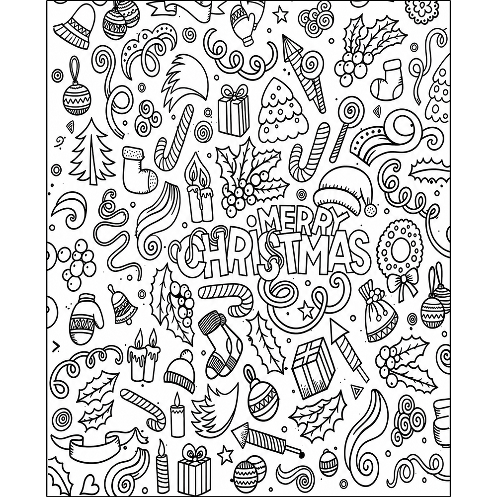 Christmas DIY Coloring Blanket with 24 Markers Fuzzy Velvet Color Your Own Art Blanket for Kids and Adults